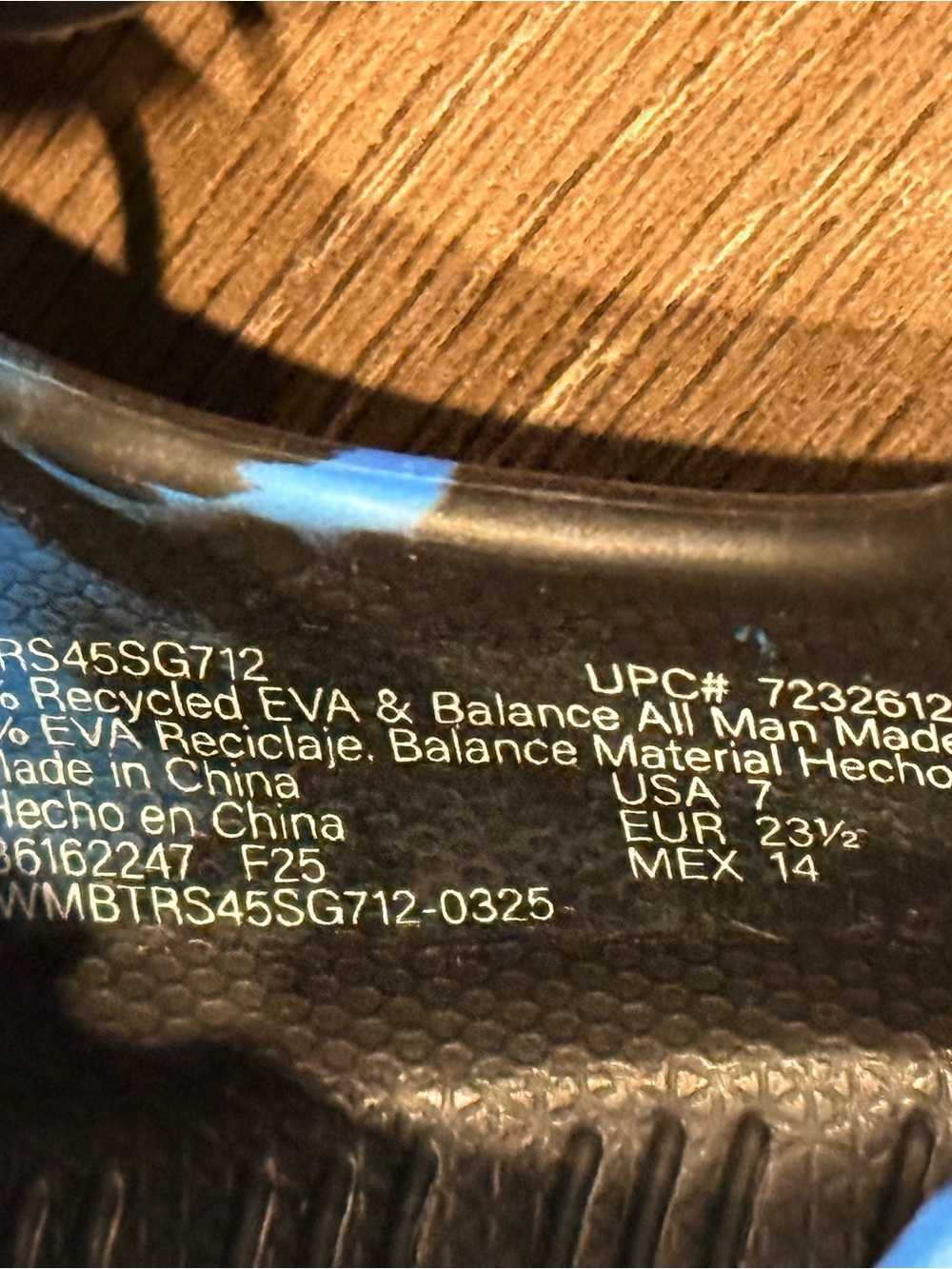 Kids Quick-Dry Water Shoes — Black with Blue Accents - Picture 2 of 2